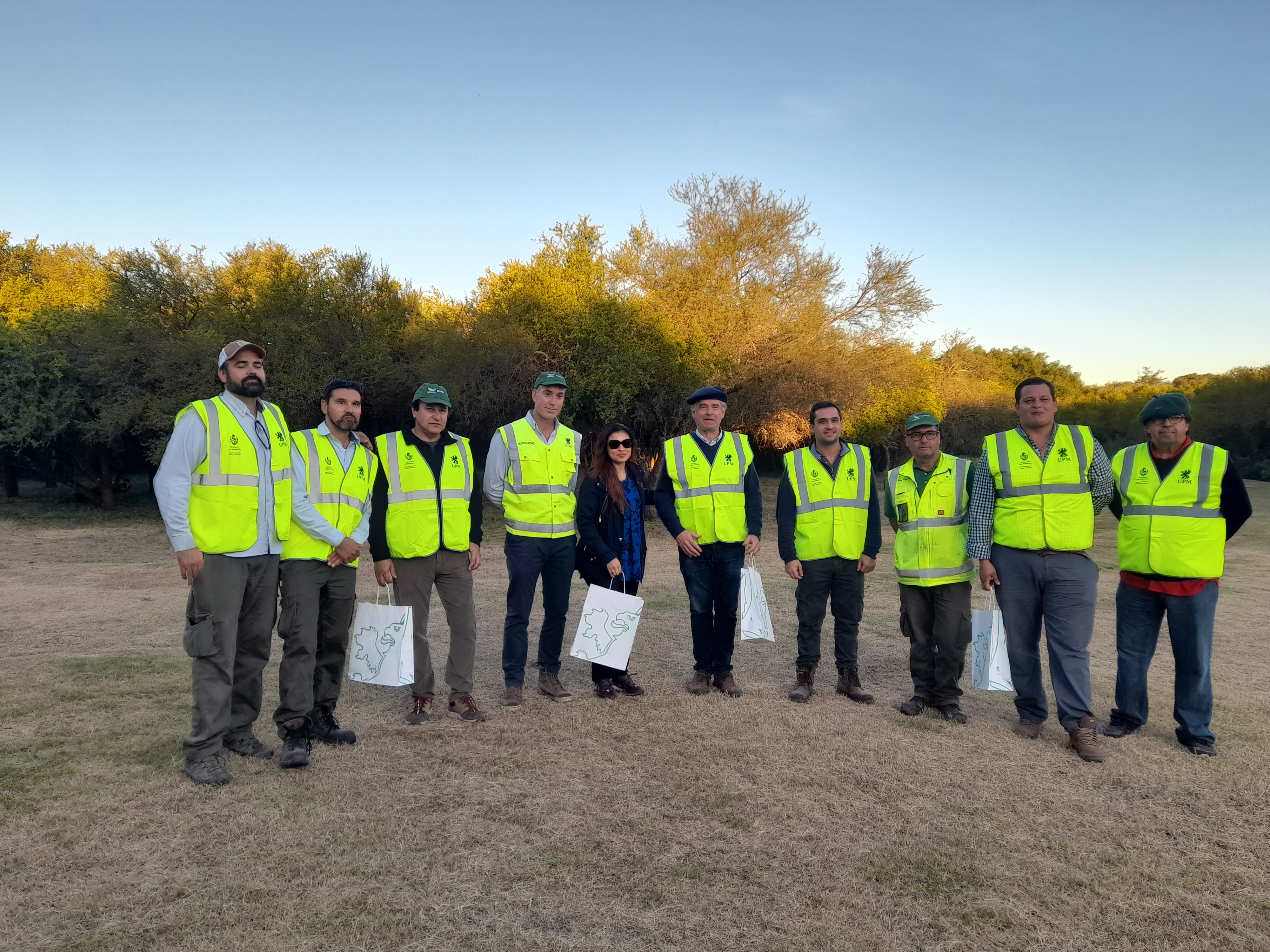 Visita subsecretario de Ambiente Gerardo Amarilla y delegación de la embajada de Estados Unidos a UPM